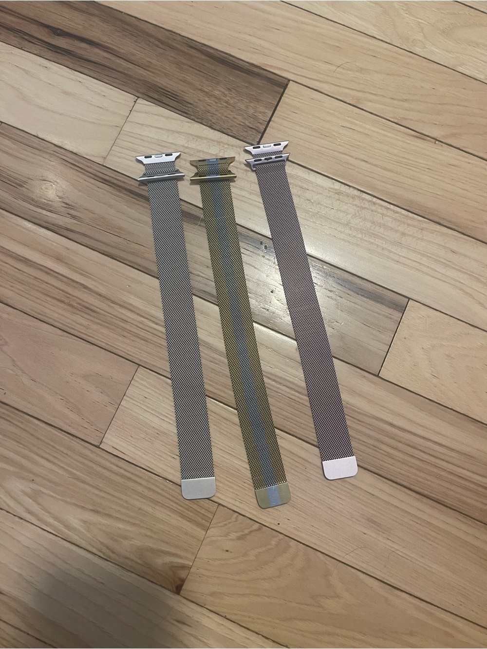 Band Max | Magnetic AppleWatch Bands | Silver, Gold & Silver, & Rose Gold